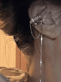 Tassel Faux Pearl Decor Cuff Earring-Outfit