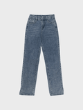 Washed Split Boyfriend Jeans-Outfit