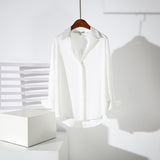 Fongt Red Dingy Shirt Long Sleeve Commuting Professional Blouse Spring And Autumn Anti- Wrinkling Temperament Shirt