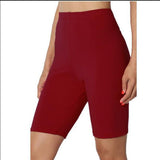 Fongt Women Wear Shorts Multi-Color Solid Color Flat Five Points Female Yoga Five Points Pants Sports