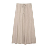 New Textured Vest 8338772 Long Skirt 4764409-Outfit