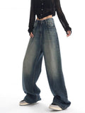 Vintage Wash 90's Baggy Boyfriend Jeans-Outfit