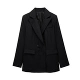Fongt Autumn And Winter Straight Trousers Double Buckle Suit Vest Three Sets Of New Women's Fashion Commuting Suit