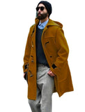Fongt Hair, The Coat Of Arms Buckle With Thick Hooded Coat New Products This Wind Coat Wish