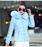 2023 Autumn And Winter New Women's Cotton Coat Short Big Wool Korean Version Of Large Size Women's Cotton Padded Jacket-Outfit