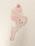 Baby Cupcake Rib Cropped Tank Top-Outfit