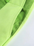 High Waist Y2K Corduroy Loose Pants-Outfit