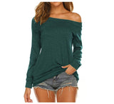Elegant Style Off-shoulder Casual Women Sexy