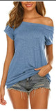 Elegant Style Off-shoulder Casual Women Sexy