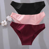 Sexy Low Waist Cotton Panties Female Underpants Solid Breathable Comfortable Women Underwear Ladies Pantys