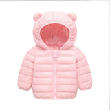 Toddler Boys Jackets Autumn Winter Long Sleeve Hooded Character Pattern Children Outerwear Coats Kids