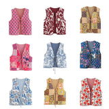 Fongt Wear 2025 Street Fashion Cotton Suit With Women's Vest Short Vest Autumn And Winter Leisure