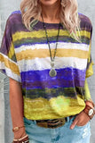 Stripe Short Sleeve T