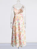 Sexy Famous Style Dress 2025 New Lace Slings Fashion High-Rise High-Rise Dress