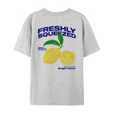 Freshly Squeezed Lime Print T-Shirt-Outfit