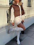Sleeveless Cropped Puffer Jacket-Outfit