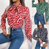 Fongt Wind Shooting 2025 Spring And Summer Temperament With Lantern Sleeve Chiffon Shirt Women's Clothing