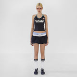 2024 Summer New Women's Wear Ballet Dress Short Skirt Match-Colored Splicing Half-Dress