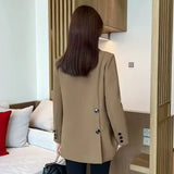 Fongt Suit Jacket Female 2024 Spring And Autumn New Korean Version Slim Small Casual Temperament Small Suit Coat Female-Outfit
