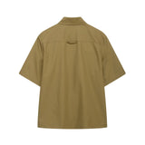 Fongt For Women's INS Explosive Pocket Shirt + Folding Shorts Set