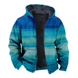 Fongt Solid Color 3D Print Digital Print With Hoodie Cotton Suit-Outfit