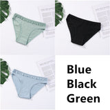 Cotton Panties Underwear Solid Women Sexy Lace Underpants Soft Briefs Set Female Intimates Plus Size Lingerie Panty