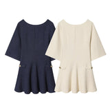Fongt Color Women's Clothing 2025 Spring Solid Color Big Pocket Sleeveless Polo Collared Denim Shirt Blouse