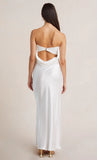 Satin Tube Maxi Dress-Outfit