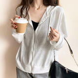 Women's 2023 New Summer Loose Thin Breathable Coat Sunscreen Dress Ice