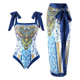 Fongt One-Piece Bikini Suit Women's Bikini Three-Piece