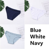 Cotton Panties Underwear Solid Women Sexy Lace Underpants Soft Briefs Set Female Intimates Plus Size Lingerie Panty