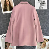 Fongt Fried Street Small Suit Jacket Female 2024 Spring And Autumn New Korean Version Web Celebrity Temperament Small Casual Suit-Outfit