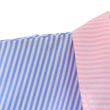 Women‣s Fresh Girlish Style Button Down Oversized Shirts Long Sleeve Striped Print Color Block Loose