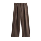 Fongt Women's Explosive Early Autumn Fashion With Belt Straight Suit Jacket + A Variety Of Wear Long