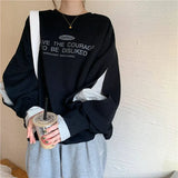 Fake Two-piece Sweatshirts Fashion Loose Versatile