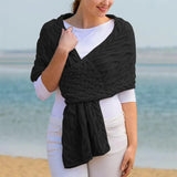Fongt Women Knitted Shawl Scarf Autumn And Winter New Women's Scarf Women's