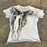 Fongt New Concert T-Shirt Summer Korean Version Of Fashion Print Short-Sleeved Loose