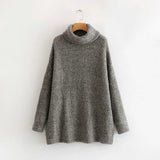 women jumpers turtleneck sweaters oversize winter fashion 2020 long sweater coat batwing sleeve christmas sweate