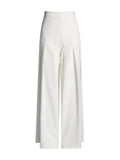 Fongt Summer New Fashion Temperament Pleated Design Sense Single Jacket High Waist Straight Leg Wide Leg Pants Suit Female-Outfit