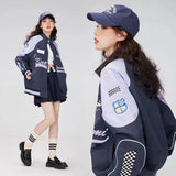 Locomotive Charge Dress Women's 2024 Spring And Autumn New Original Design Loose And Slim Jacket-Outfit