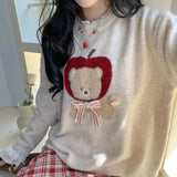Kawaii Bear Sweater-Outfit