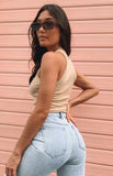 Jersey Tank Top-Outfit