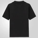 Fongt Men's Summer Striped Casual T-Shirt Black Short Sleeves POLO Shirt