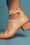 Heel Zipper Ankle Booties 1028-0-Outfit