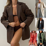 Leather Blazer-Outfit