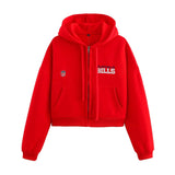 Fongt Homemade New Women's Clothing Buffalo Bills Team Decorative Hoodie Decoration Shorts