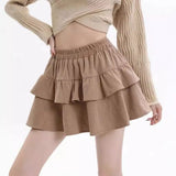 Fongt Wicked Half-Dress Women's Autumn And Winter New Small Cake Skirt Anti-Bung Pong Skirt A Short Skirt