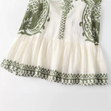 Summer Print Holiday Style Mini Dress 9878141-Outfit