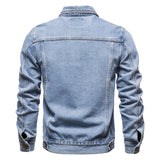 New Spring, Autumn And Winter Men's Denim Jacket Leisure Youth Fashion Jeans-Outfit