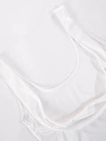 Satin Draped Lace Bralette Top-Outfit